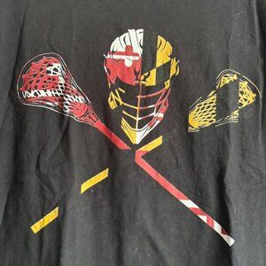 Maryland Flag Lacrosse T-Shirt